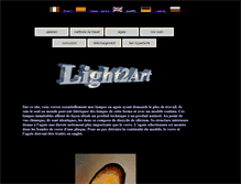 Tablet Screenshot of light2art.com